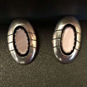 Vintage Sterling Navajo Earrings